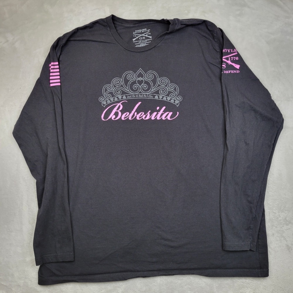 Grunt Style‎ T Shirt Women XXXXL Patriot Military Tactical Veteran USA Bebesita